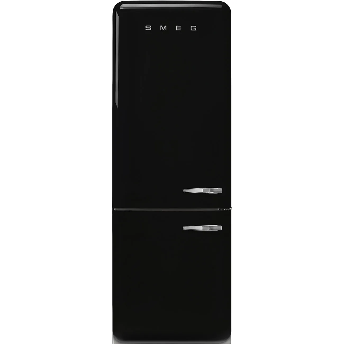 SMEG FAB38LBL5 Standkühlschrank Schwarz Retro-Design XL (Türanschlag links)