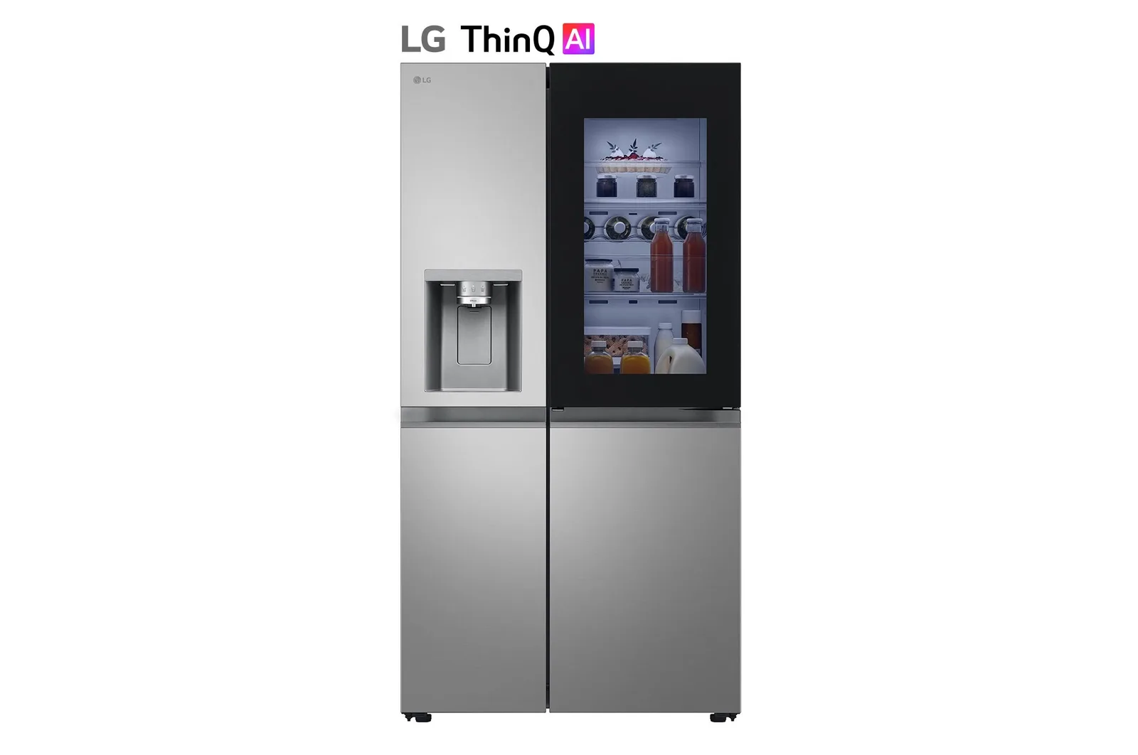 LG GSXE80PYBD Side-by-Side Kühlschrank InstaView – Ansicht 1